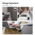 Mcdodo CH-4280 40W Gan5 USB-C Charger, Dual Port, Retractable Cable Fast Charging Adapter with LED Indicator - Black